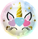 Folat foolium&otilde;hupall "Unicorn Hearts" 45cm