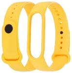 Xiaomi silikoonist rihm Xiaomi Mi Band seeriale 3 / 4 / 5 / 6 / 7 Originaal Kollane