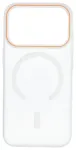 Go Orange telefoni &uuml;mbris MagSafe toega iPhone 17 Pro | iPhone 18 Pro l&auml;bipaistev