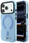 BMW M IML Frosted Metal Logo & Trims telefoni &uuml;mbris MagSafe toega iPhone 17 Pro | iPhone 18 Pro sinine