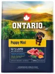 Kutsikatoit &ndash; Ontario Puppy Mini, Lamb and Brown Rice, 2,25 kg