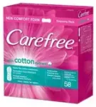 Cotton liners with cotton extract