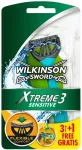 Wilkinson Sword Xtreme3 Sensitive (4 Pieces) - Disposable Razor for Men