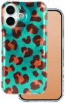 Animal Print telefoni &uuml;mbris iPhone 17 mitmev&auml;rviline (Crazy Cheetah)