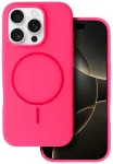 Slim Silicone telefoni &uuml;mbris MagSafe toega iPhone 15 Pro roosa