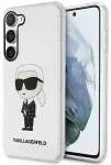 Karl Lagerfeld KLHCS23MHNIKTCT S23+ S916 transparent hardcase Ikonik Karl Lagerfeld
