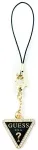 Guess zawieszka GUCPMTDCK Phone Strap Triangle Diamond Charm with Rhinestones