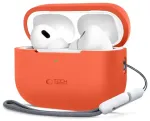 TECH-PROTECT SILICONE APPLE AIRPODS PRO 1 / 2 NEON ORANGE