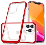 Clear 3in1 telefoni &uuml;mbris iPhone 14 Pro punane