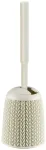 WC-hari koos hoidjaga Knit &Oslash;14x43cm valge