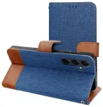 Jeans raamatut&uuml;&uuml;pi telefoni &uuml;mbris Samsung Galaxy S25 Edge (S937) sinine
