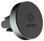 Devia Circle Series D04 universaalne auto magnettelefonihoidik ventilatsioonirestile, must (EU blister)
