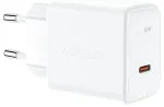 Acefast A21 travel charger | 30W | GaN, PD, QC3.0 | USB-C | white