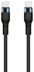 Setty KSC-C-131 andmeside- ja laadimiskaabel | USB-C kuni USB-C | 15W | 1m | must