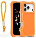 Safepop telefoni &uuml;mbris rihmaga iPhone 17 Pro oranž