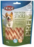 Maius koertele - Trixie Premio Fish Chicken Sticks, 80 g