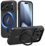 TECH-PROTECT MAGRING MAGSAFE phone case with MagSafe support for iPhone 17 Pro black