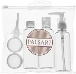 Palsar 7 Travel Cosmetic Set with Dispenser