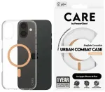 CARE by PanzerGlass Flagship Case kaitse&uuml;mbris iPhone 16 Plus 6,7" virsikuv&auml;rvi|peachy MagSafe 1375