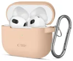 TECH-PROTECT SILICONE HOOK APPLE AIRPODS 3 CAFFE LATTE