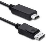 Qoltec DisplayPort v1.2 male | HDMI male | 5K | 3m