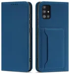 Fusion Magnet Card telefoni &uuml;mbris Samsung Galaxy A34 (A346) sinine
