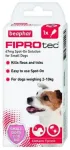 Kirbu- ja puugivahend koertele : Beaphar Fiprotec dog, 2 kuni 10 kg, 1 pip.