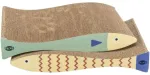 K&uuml;&uuml;nte teritaja - Trixie Scratching cardboards fish, catnip, 40 &times; 30 &times; 11 cm, 2 tk