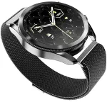 Mercury Mesh nutikella rihm Apple Watch (38/40/41 mm) jaoks | roostevaba teras | must