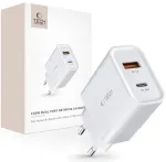 Tech-Protect C30W seadelaadija | 30W | PD, QC 3.0 | USB-C, USB-A | valge
