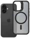 Forcell F-Protect Shadow Stand Premium telefoni &uuml;mbris alusega ja MagSafe toega iPhone 17 must