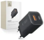 Tech-Protect NCM33W travel charger | 2-port | PD33W | QC3.0 | black with USB-C cable included