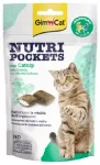 Cat treats : GimCat Nutri Pockets with Mint and Multivitamin, 60 g