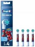 Oral B PRO Kids 3+ laste hambaharja varupead Spiderman 4 tk