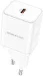 Borofone BN6 Field reisilaadija | 20W | PD, QC | USB-C | valge