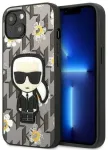 Karl Lagerfeld KLHCP13SPMNFIK1 iPhone 13 mini 5,4" szary|grey Flower Ikonik Karl