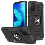 Wozinsky Ring Armor tough hybrid case cover + magnetic holder for Samsung Galaxy A03s black