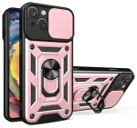 Hybrid Armor Camshield telefoni &uuml;mbris iPhone 14 Plus roosa (kaamera kaitsega)
