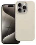 Forcell F-Protect Frame Premium telefoni &uuml;mbris MagSafe toega iPhone 15 Pro beež