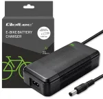 Qoltec Fast Charger for e-bike, electric scooter 36V | 42V | 4A | 5.5*2.1 + power cable