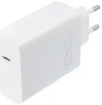 Inne V12060L1B0 reisilaadija | 120W | PD, QC, GaN, PPS | USB-C | valge
