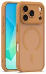 Mag Matt telefoni &uuml;mbris MagSafe toega iPhone 17 Pro Max pruun