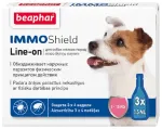 Kirbu- ja puugitilgad koertele - Beaphar IMMO SHIELD LINE ON DOG Small 3*1.5ml
