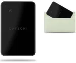 Apple Find My &uuml;hilduv lokaator Satechi Wallet Card kaardikujuline must