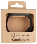 Tactical 661 nutikella rihm Xiaomi Mi Band 5/6 jaoks | silikoonist | must