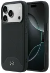 Mercedes Leather Wood Effect and Curve telefoni &uuml;mbris MagSafe toega iPhone 17 Pro must