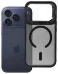 Forcell F-Protect Shadow Stand Premium telefoni &uuml;mbris alusega ja MagSafe toega iPhone 17 Pro | iPhone 18 Pro must