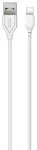 XO NB103 Vastupidav TPE Universaalne USB-st USB-C-le (Type-C) Andmete ja Kiire 2.4A Laadimiskaabel 2m Valge