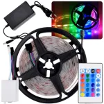 LED-lint (veekindel) RGB 5 m + kaugjuhtimispult ZA4824