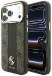 Guess 4G with Stripe Round and Classic Logos telefoni &uuml;mbris MagSafe toega iPhone 18 Pro Max | iPhone 17 Pro Max